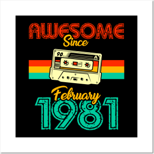 Awesome since February 1981 Posters and Art